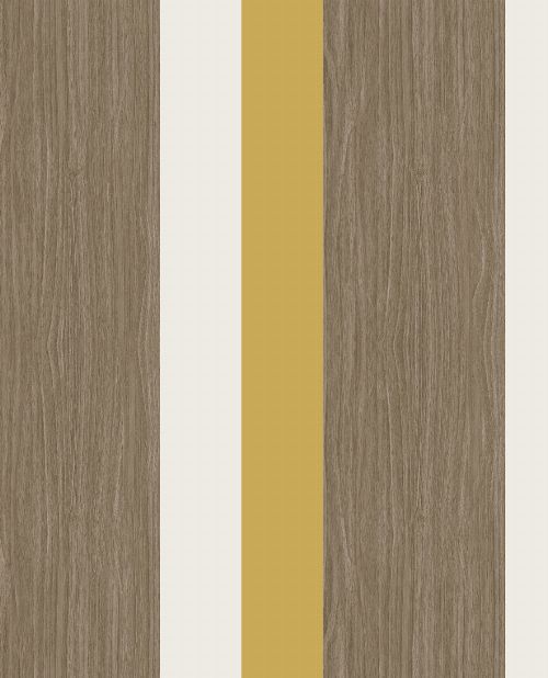 Bild: Eijffinger Streifentapete Stripes+ 377032 - Grasoptik (Ocker)