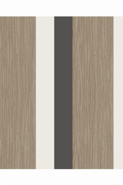 Bild: Eijffinger Streifentapete Stripes+ 377033 - Grasoptik (Schwarz)