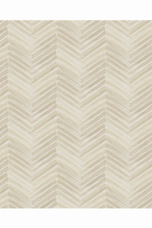 Bild: Eijffinger Tapete Stripes+ 377090 - Fischgrätmuster (Beige)