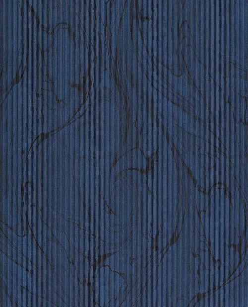 Bild: Eijffinger Reflect Vliestapete 378049 - Marmor Optik (Blau)