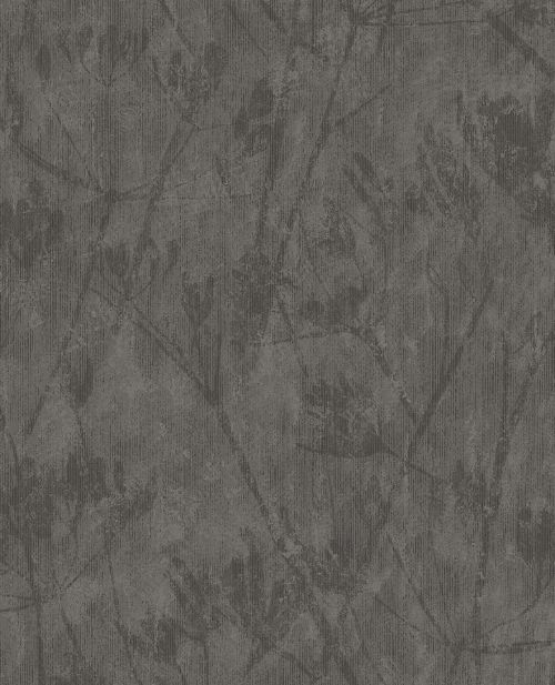 Bild: Eijffinger Vliestapete Lino 379055 - Blumen Silhouette (Graphit)