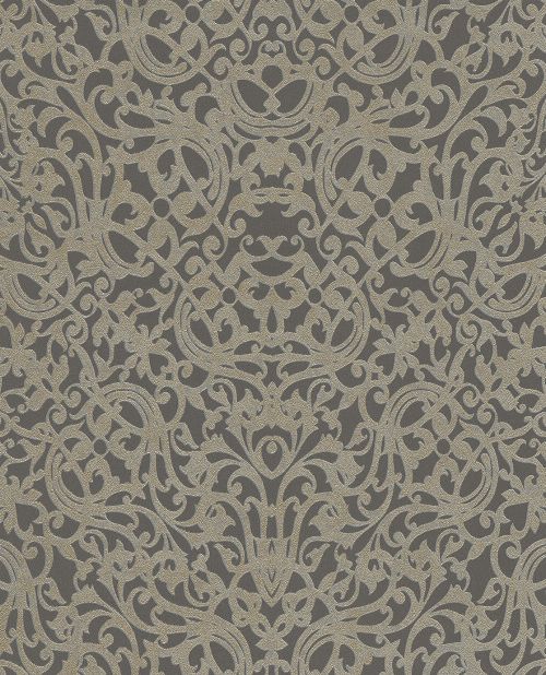 Bild: Eijffinger Vliestapete Stature 382504 - Barock Ornament (Taupe)