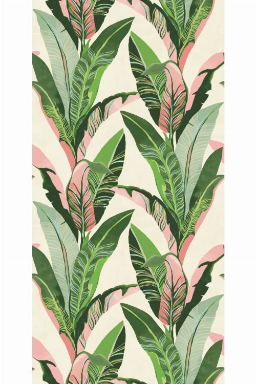 Bild: Eijffinger Tapeten Panel 384601 - Miami Blush (Rosa)