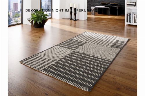 Bild: Teppich Country 5384 (Anthrazit; 80 x 150 cm)
