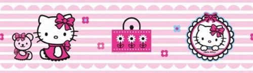 Bild: Kinder Tapete Hello Kitty 42260 (Rosa)