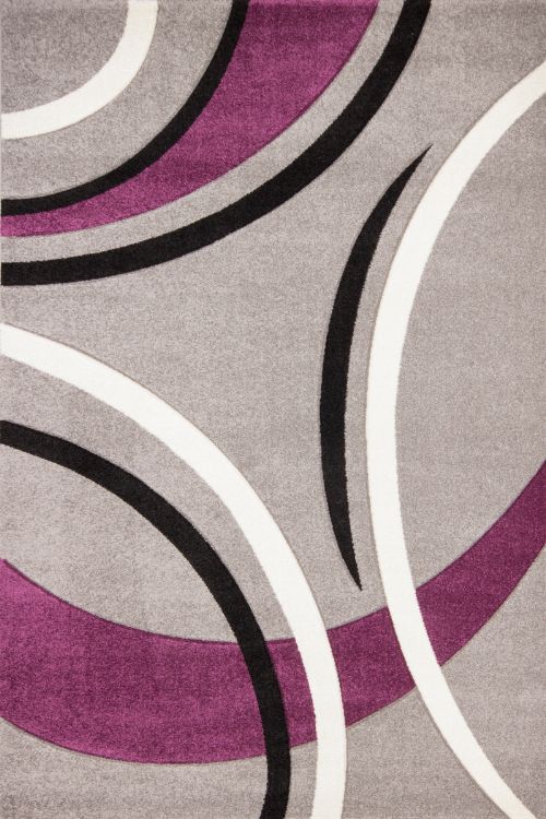 Bild: Teppich Venlo (Silber; 80 x 150 cm)