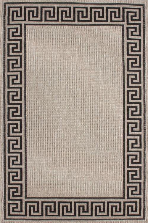 Bild: Flachgewebe Teppich Malmö (Silber; 200 x 290 cm)