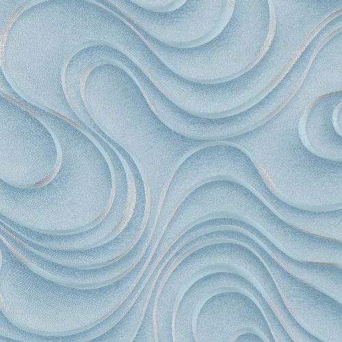 Bild: Colani Evolution - Tapete 56321 (Blau)