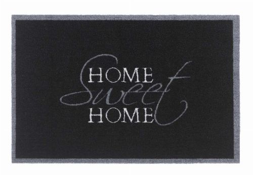 Bild: Schmutzfangmatte Home Sweet Home (Schwarz)