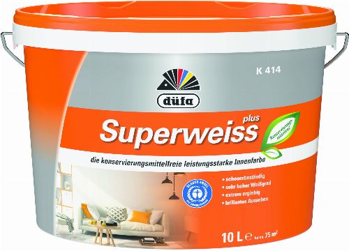 Bild: Düfa K414 Superweiß 5l (K414 Superweiss; 5 Liter)