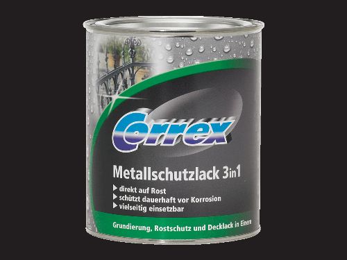Bild: Metallschutzlack 3in1 (Schwarz; 250 ml)