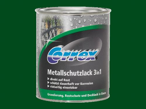 Bild: Metallschutzlack 3in1 (Dunkelgrün; 750 ml)