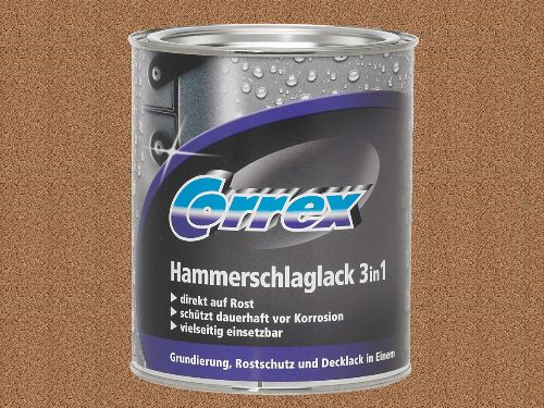 Bild: Hammerschlaglack 3in1 (Kupfer; 250 ml)