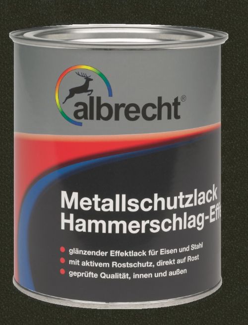 Thumbnail: Metallschutzlack mit HSE (Schwarz; 750 ml)