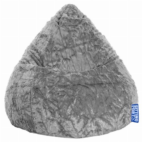 Bild: BeanBag FLUFFY (Mittelgrau; 70 x 90 cm)