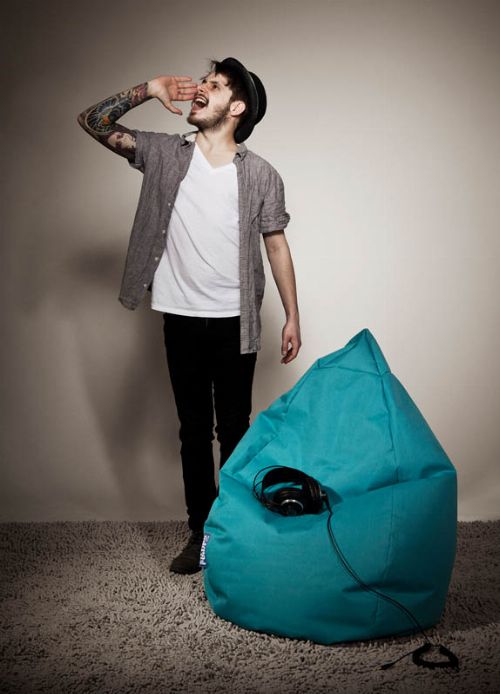 Bild: BeanBag BRAVA (Petrol; 80 x 130 cm)