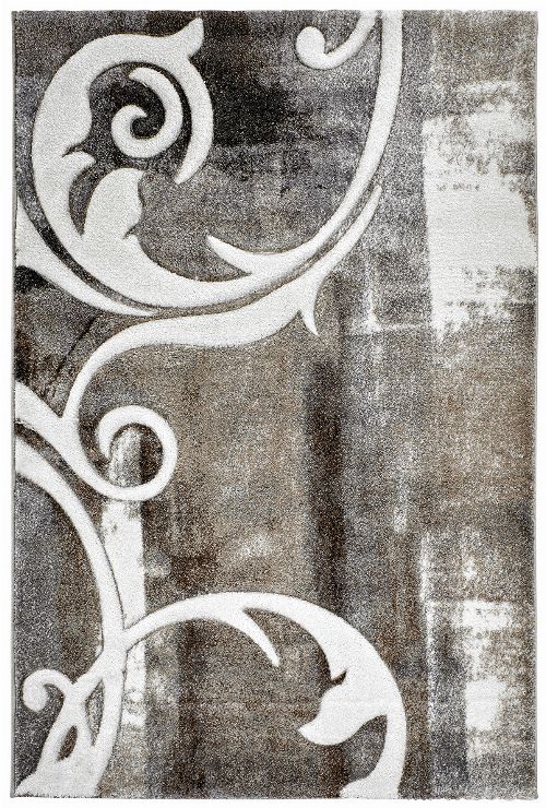 Bild: Vintage Teppich - Ranken (Taupe; 60 x 110 cm)