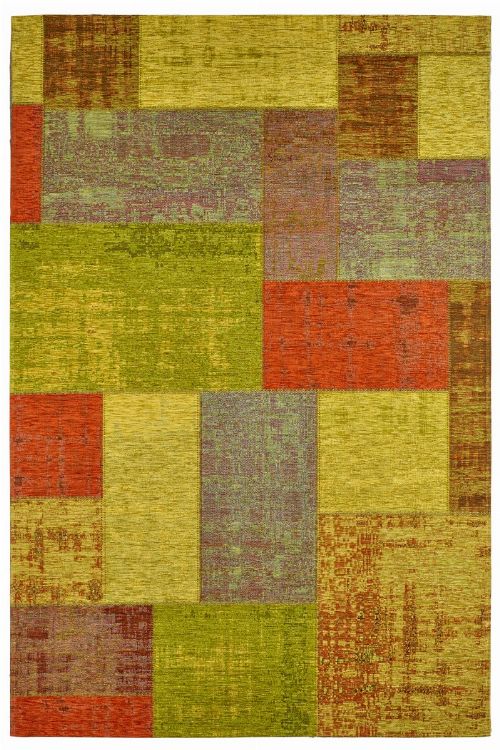 Bild: Jaquard Flachgewebe Teppich - Gent (Ocker; 155 x 230 cm)