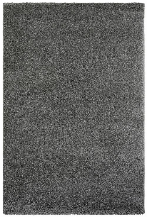 Bild: Preiswerter Uni Teppich - Soho (Silber; 160 x 230 cm)