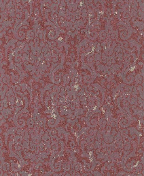 Bild: Tintura Vintage Vliestapete 227399 - Ornament (Rot)