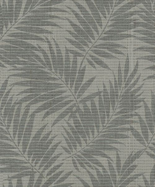 Bild: Barbara Schöneberger Tapete Leaves 527568 - by Rasch (Dunkelgrün)