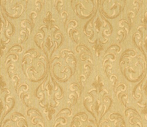 Bild: Rasch Textil Tapete Nubia 085111 - Ornamentmotiv (Gold)