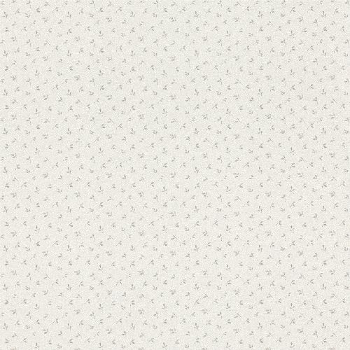 Bild: Rasch Textil Tapete 288918 Petite Fleur 4 - Blättermotiv (Weiß/Hellgrau)