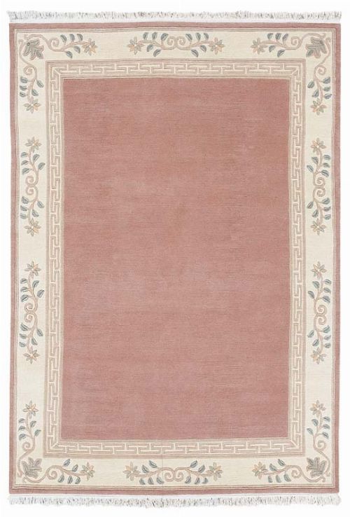 Bild: Original Nepal Bordürenteppich Classica (Altrose; 200 x 300 cm)