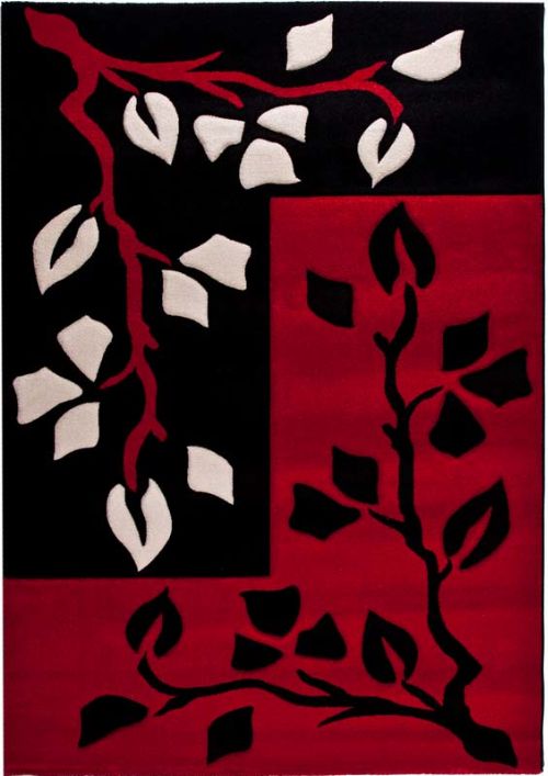 Bild: Teppich Florida 902 (Rot; 120 x 170 cm)