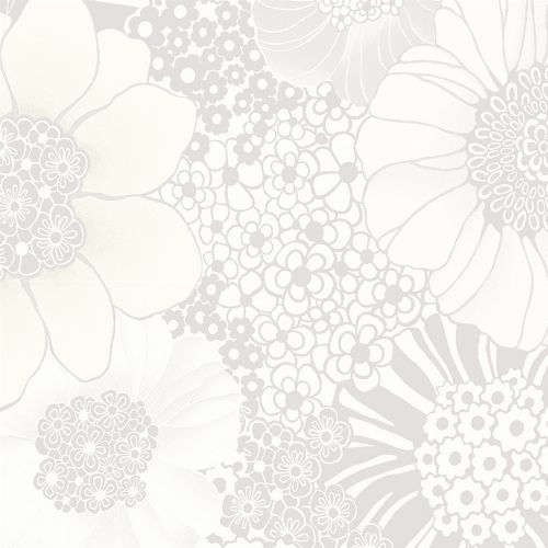 Bild: Missoni Home Tap. (Blumen) Anemones M1A10005 (Weiß)