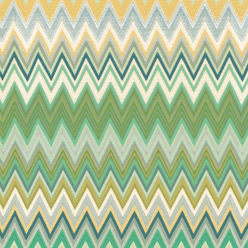 Bild: Missoni Home Mural Zig Zag Multicolore M1B20064 (Bunt)