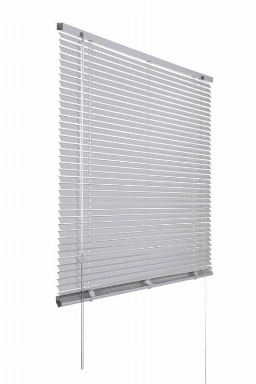 Bild: Aluminium Jalousie (Silber; 175 x 150 cm)