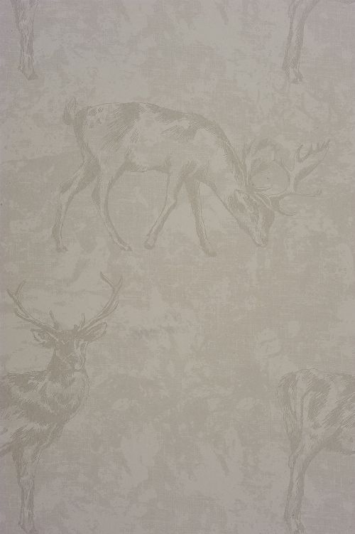 Bild: LEGENDS - Tapete LGD63470079: Hirsch (Grau)