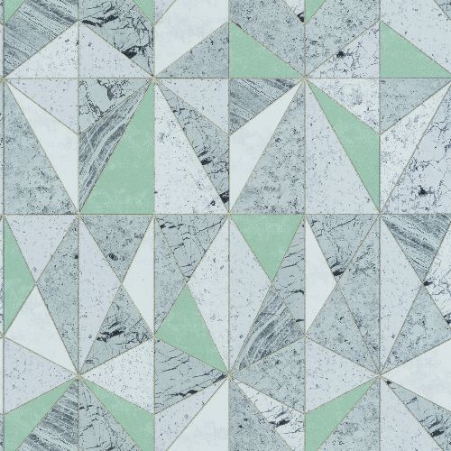 Bild: Caselio - Marmor Tapete - MATERIAL MARBRE MATE69596006 (Grün)