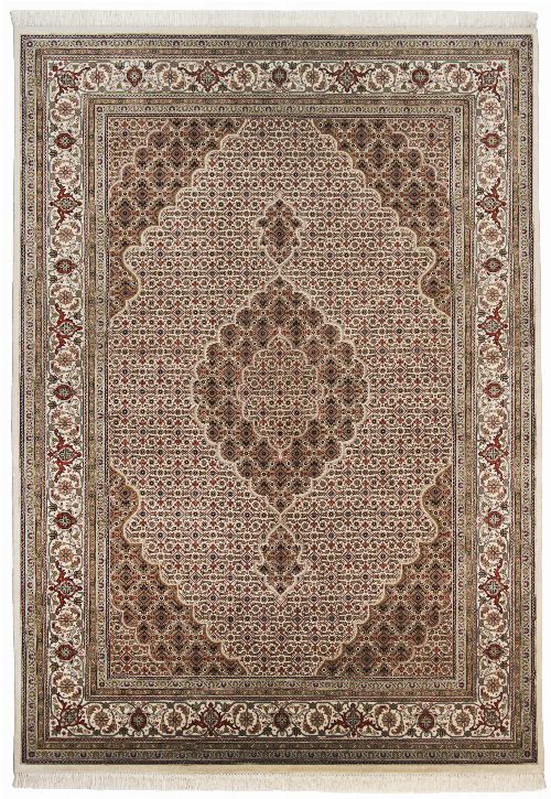 Bild: Teppich Sirsa Mahi Tabriz (Creme; 200 x 300 cm)