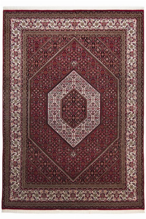 Bild: Teppich Sirsa Seta Bidjar (Rot; 90 x 160 cm)