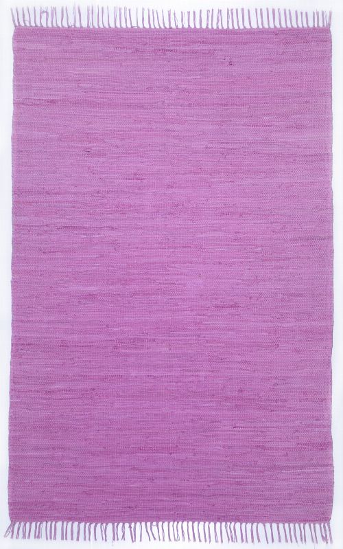 Bild: Webteppich Happy Cotton Uni (Lila; 230 x 160 cm)