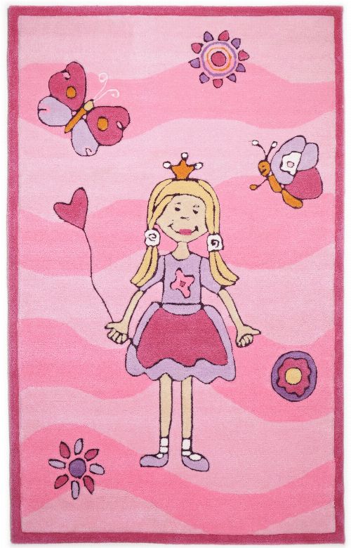 Bild: Teppich Maui MH-3035-01 (Rosa; 100 x 160 cm)