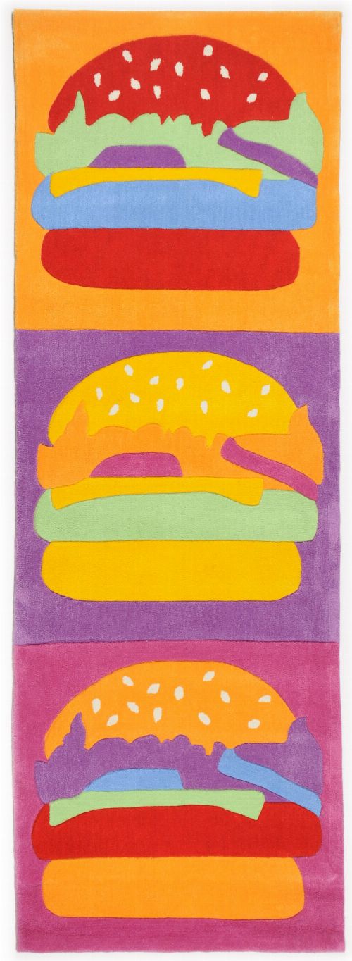 Bild: Kinderteppich Menorca Burger (Bunt; 120 x 180 cm)