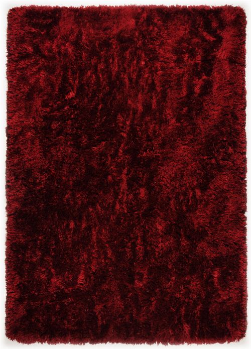 Bild: Hochflorteppich Flokato (Rot; 120 x 180 cm)