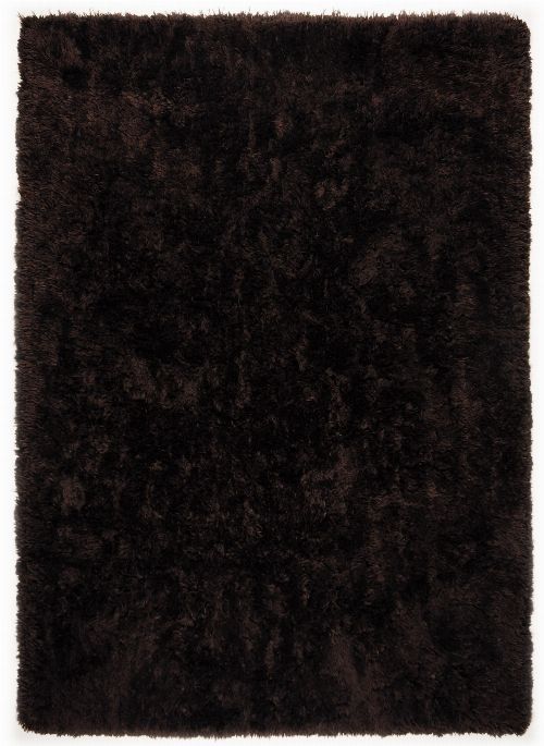 Bild: Hochflorteppich Flokato (Braun; 160 x 230 cm)