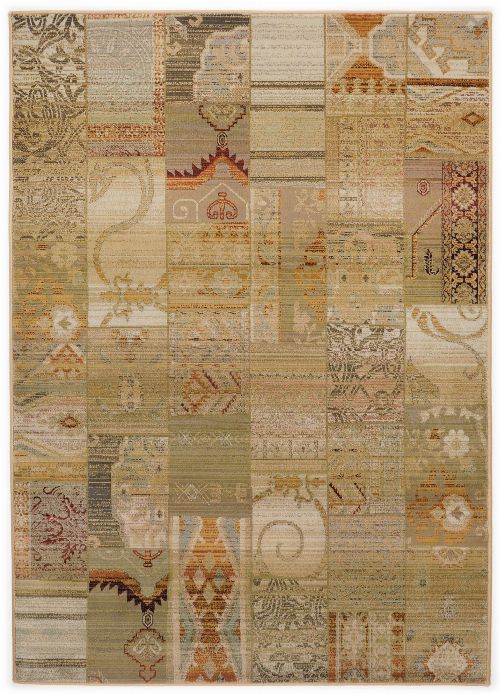 Bild: Patchwork Teppich Gabiro Des.5504 (Beige; 160 x 235 cm)