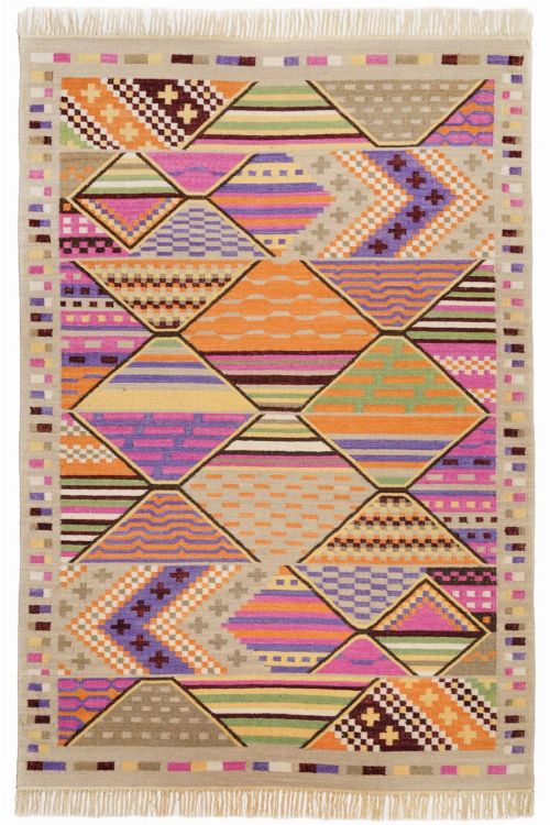 Bild: Ethno Teppich Kelus 6091 (Multicolor; 160 x 230 cm)