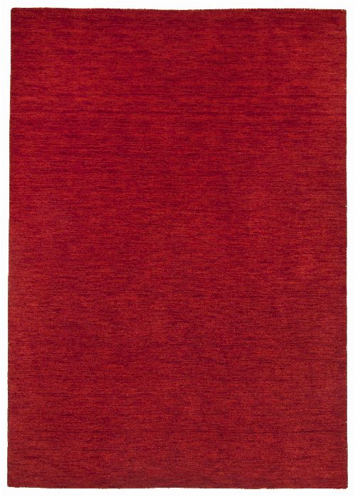 Bild: Schurwollteppich Haltu Uni Gabbeh (Rot; 140 x 200 cm)