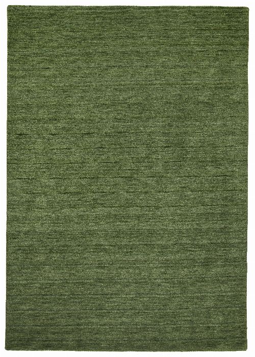 Bild: Schurwollteppich Haltu Uni Gabbeh (Grün; 90 x 160 cm)