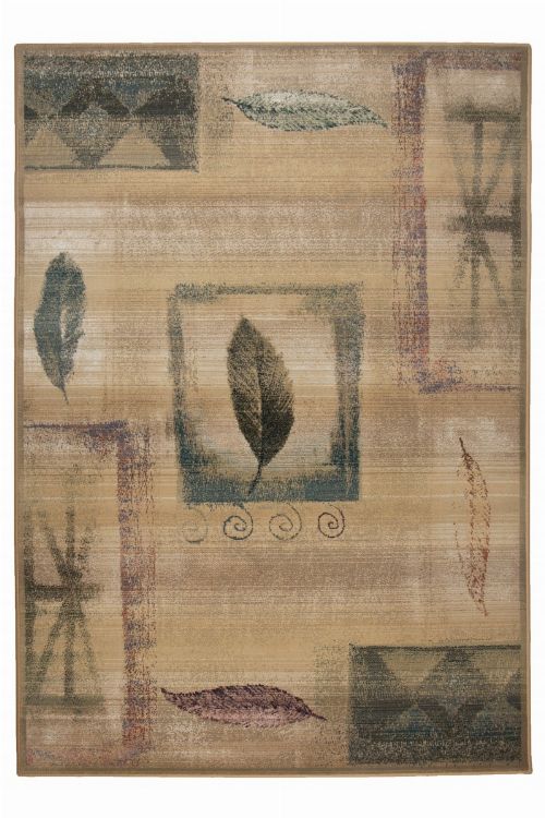 Bild: Kurzflor Teppich Gabiro Des.003 (Beige; 160 x 235 cm)
