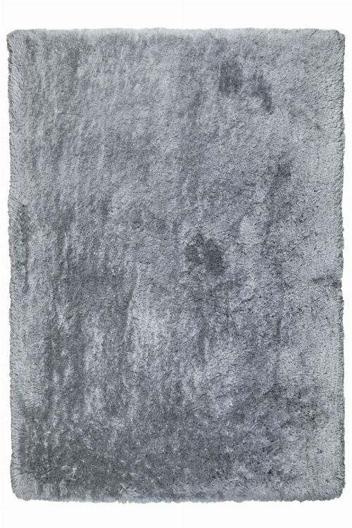 Bild: Langflor Teppich - Flocatic (Grau; 70 x 140 cm)