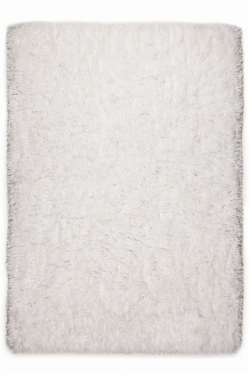 Bild: Langflor Teppich - Flocatic (Weiß; 70 x 140 cm)