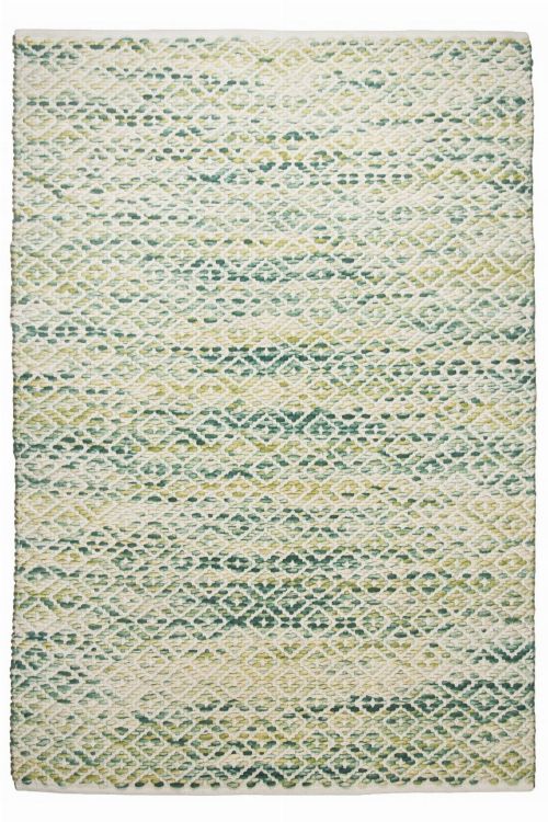 Bild: Teppich Smooth Comfort - Diamond (Grün; 85 x 155 cm)