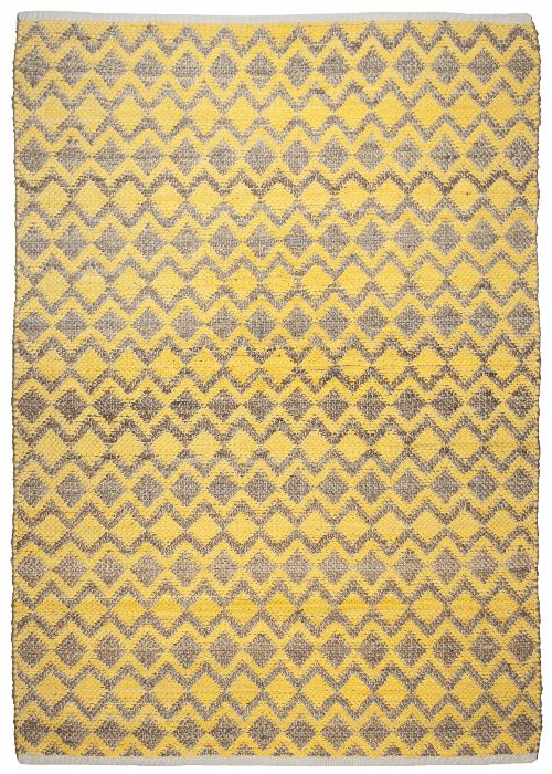 Thumbnail: Teppich Smooth Comfort - Geometric (Gelb; 160 x 230 cm)